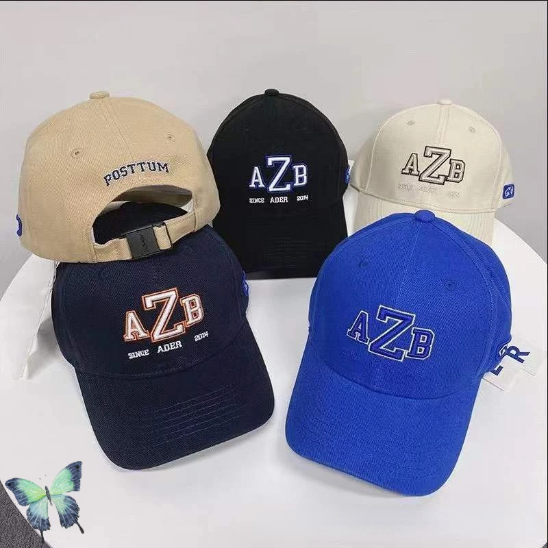 

Ader Error Embroidered Baseball Hat High Street Curved Brim Cap