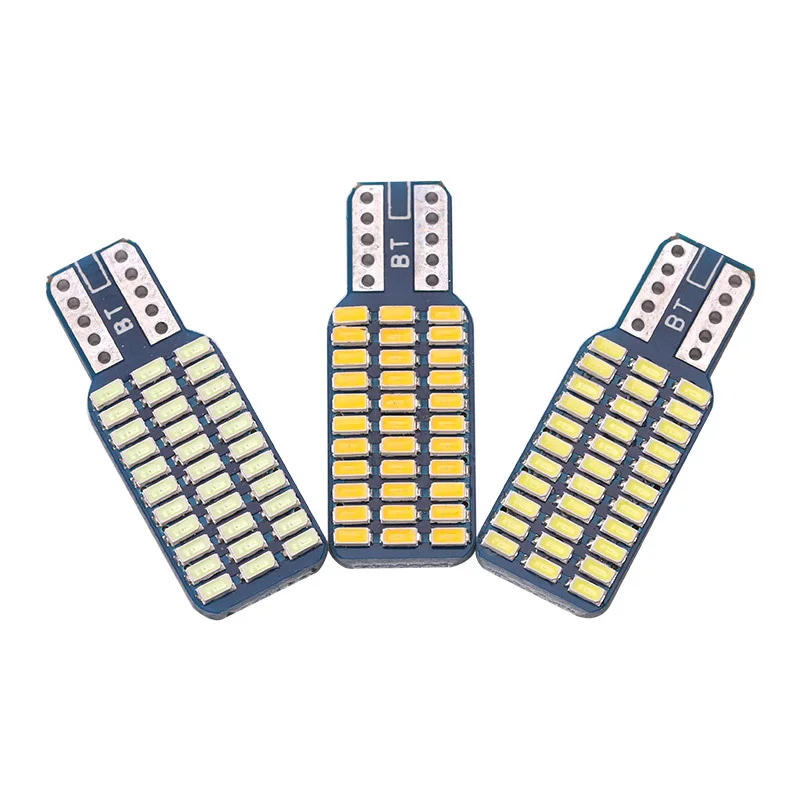 2 шт. автомобильный декодирующий светодиодный W5W односторонний габаритный фонарь