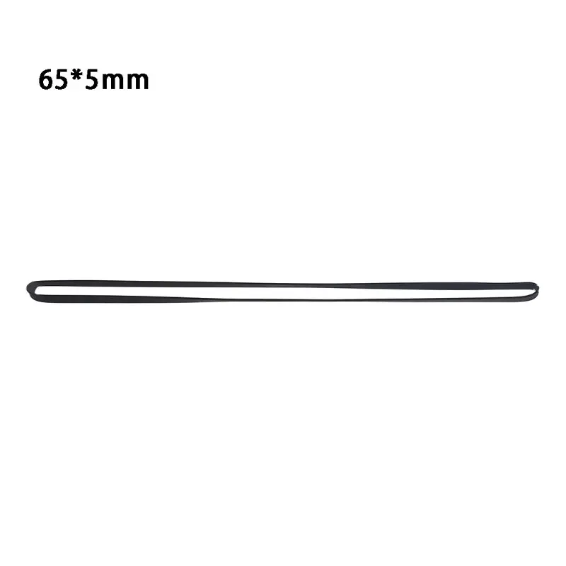 

5mm Wide Turntable Rubber Belt Replacement Flat Drive Belt for Vinyl Record Player Belt-Driven Turntables