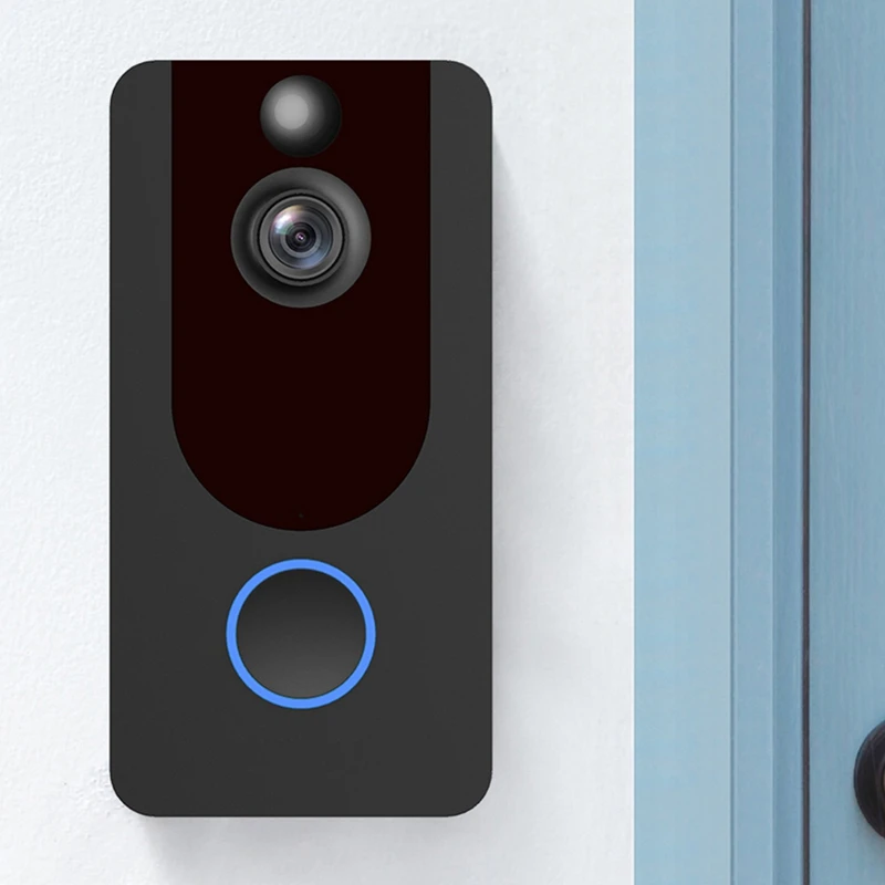 

Video Doorbell Wireless Doorbell WiFi Wide-Angle Surveillance Camera Two-Way Voice Call Motion Detection
