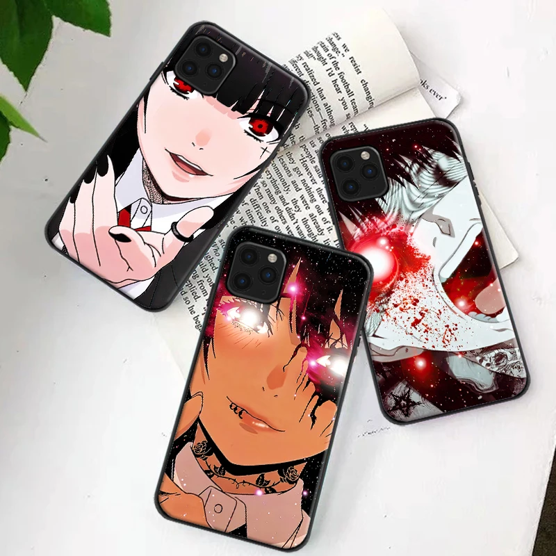 

Japanese Anime Kakegurui Jabami Yumeko Phone Case For iPhone 6 6S 7 8 X XS XR 11 12 13 13 Pro Mini SE 2020 Fundas Coque Cover