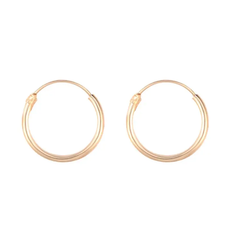 

3 Pairs 3 Sizes Minimalism Simple Round Circle Earrings Hoop Earrings Small Ear Studs for Women Girls Fashion Jewelry