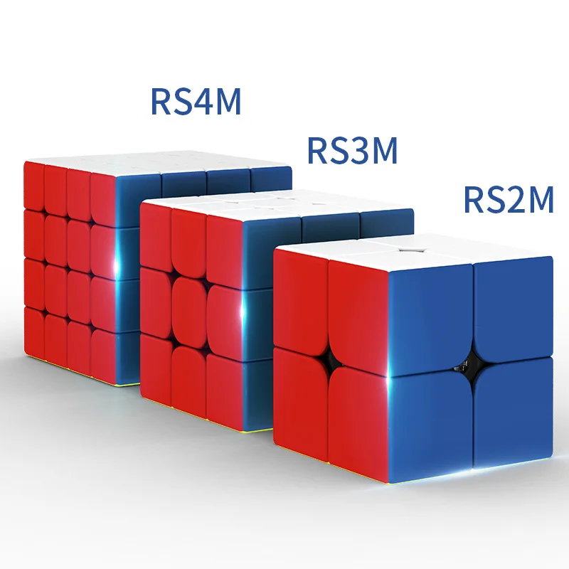 2020 MoYu RS2 M Magnetic 2x2x2 Magic Speed Cube 2x2 Magico Cubo RS2M RS3M RS4M Puzzle Toys for Children | Игрушки и хобби