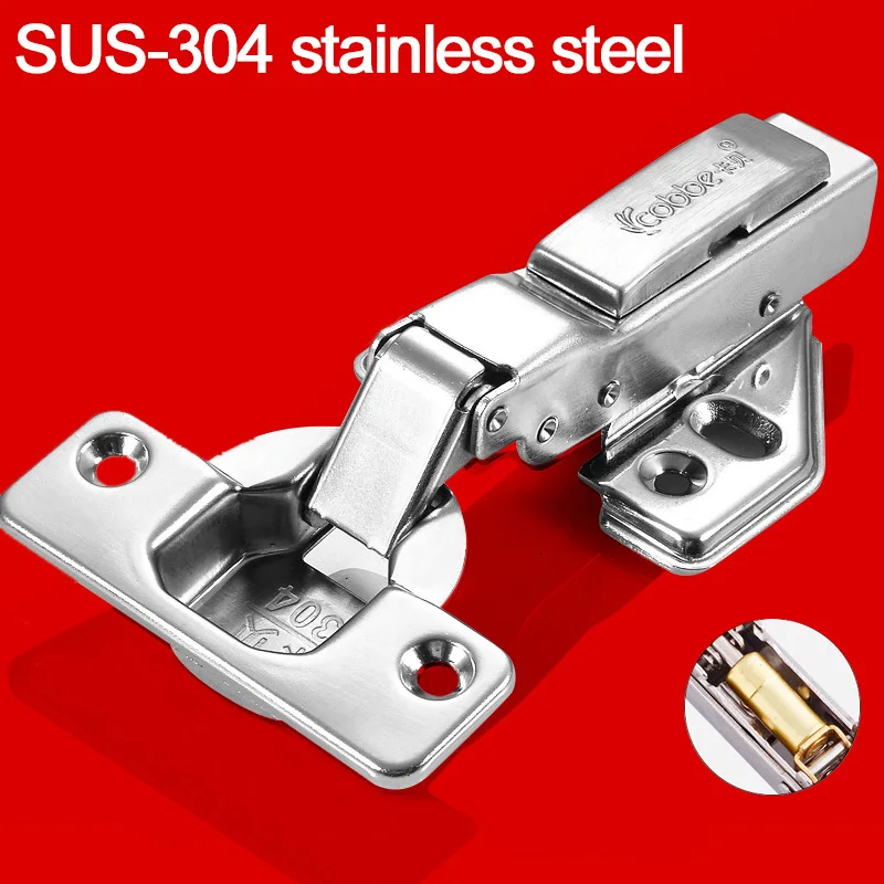 Высококачественная дверная петля для мебели шкафа шарнир из нержавеющей стали 304