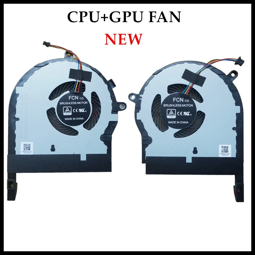 Недорогой охлаждающий вентилятор GPU для ЦП Asus ROG TUF Gaming fx505 FX80 FX80FE FX80G ZX80G ZX80GD FX8Q FX504GD