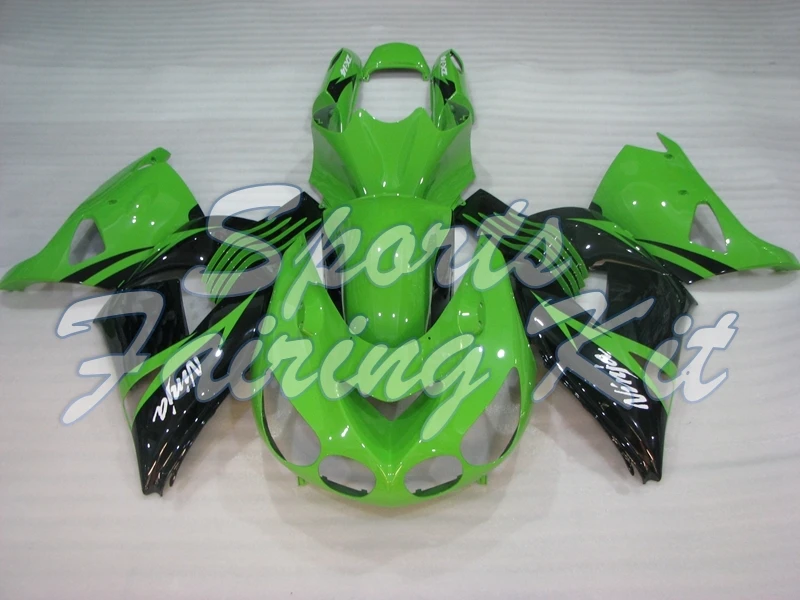 Наборы корпуса для Kawasaki Zx14r 2006 2011 зеленый черный Обтекатели ZZ R1400 08 09 Пластиковые