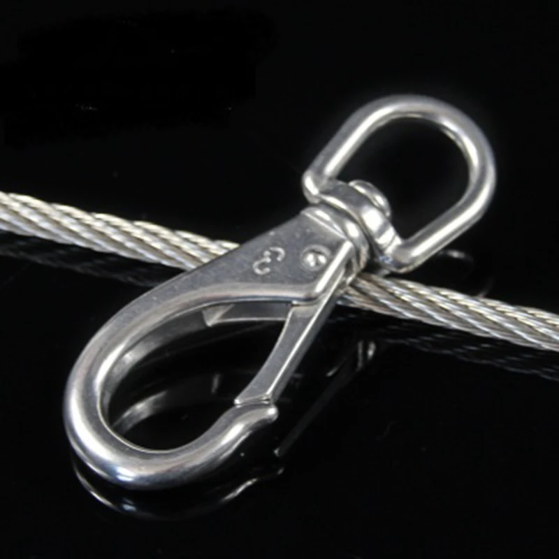 Шарнирные Крючки из нержавеющей стали для подводного плавания зажимы морские