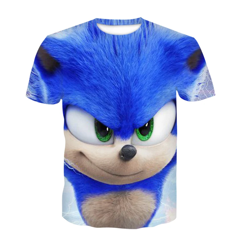 Детская одежда для мальчиков футболка новинка летняя детская с суперзвуковым