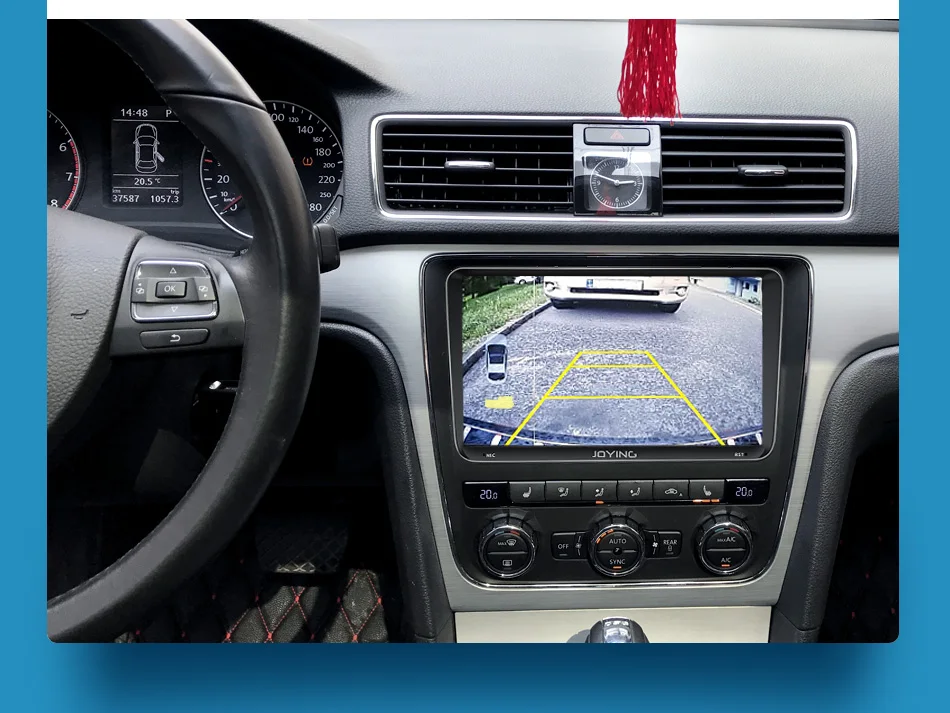 JOYING 2 din Android 8,1 Автомагнитола gps 9 дюймов ips экран Авторадио для VW/passat b6/Volkswagen/сиденье поддержка быстрая загрузка