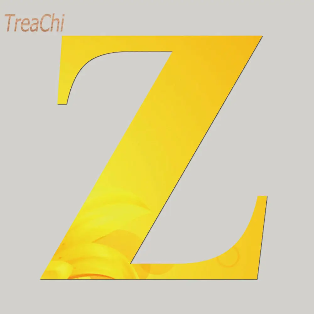 26 букв DIY 3D зеркальные Акриловые Настенные стикеры наклейки домашний декор