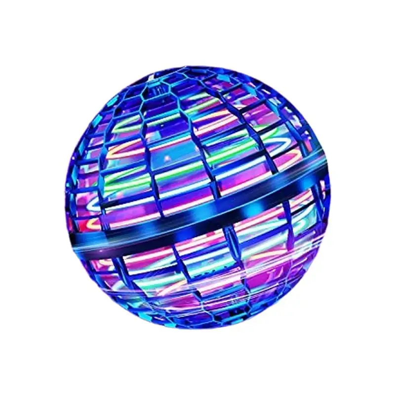Giroscopio de inducci&oacute;n para ni&ntilde;os, bola voladora luminosa, juguete de descompresi&oacute;n, Spinner volador, juguetes inquietos, regalo de cumplea&ntilde;os-3