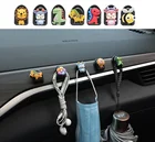 2 шт. автомобильный Симпатичные крючки мультяшный декоративный многофункциональный простой крючок автомобильный органайзер для украшения интерьера