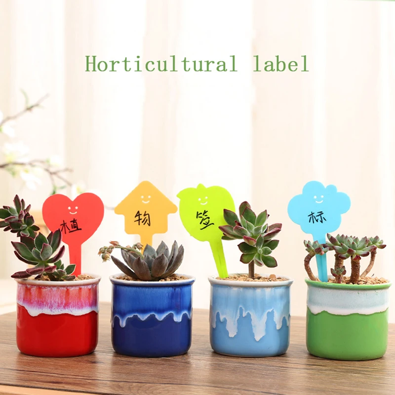 50 шт. бирки для растений Т-образные садовые полипропиленовые пластиковые маркеры