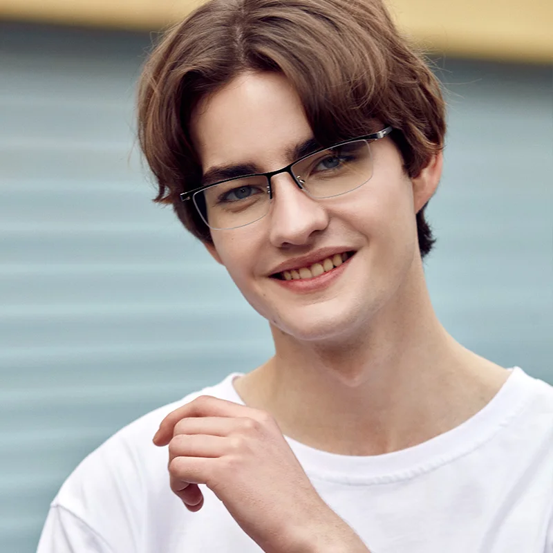 Компьютерные очки VEGOOS мужские квадратные с защитой от синего излучения в деловом