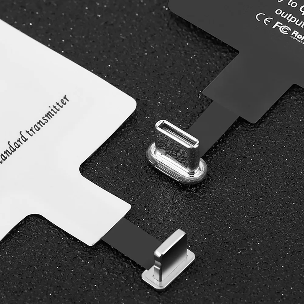 FDGAO Qi Беспроводное зарядное устройство Pad Coil Универсальный беспроводной зарядный Модуль приемника для iPhone 6 7 Plus samsung Xiaomi huawei type-C
