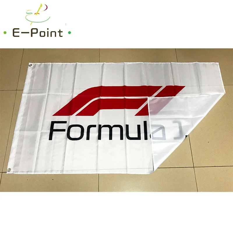 Формула 1 флаг F1 2 фута* 3 фута(60*90 см) 3 фута* 5 футов(90*150 см) размер рождественские украшения для домашнего флага баннер подарки
