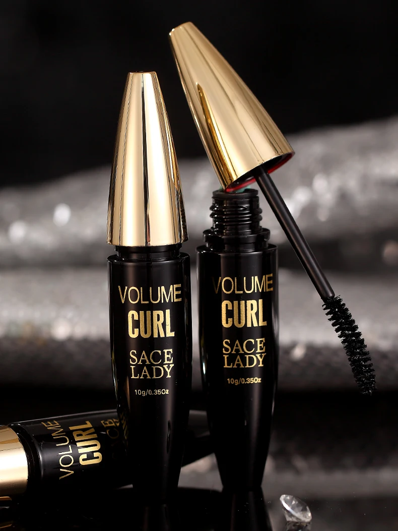 

Eye Mascara for Eyelashes 4D Silk Fiber Eye Lashes Lengthening Mascara Waterproof Long Lasting Black Eyelashes Eye Cosmetics