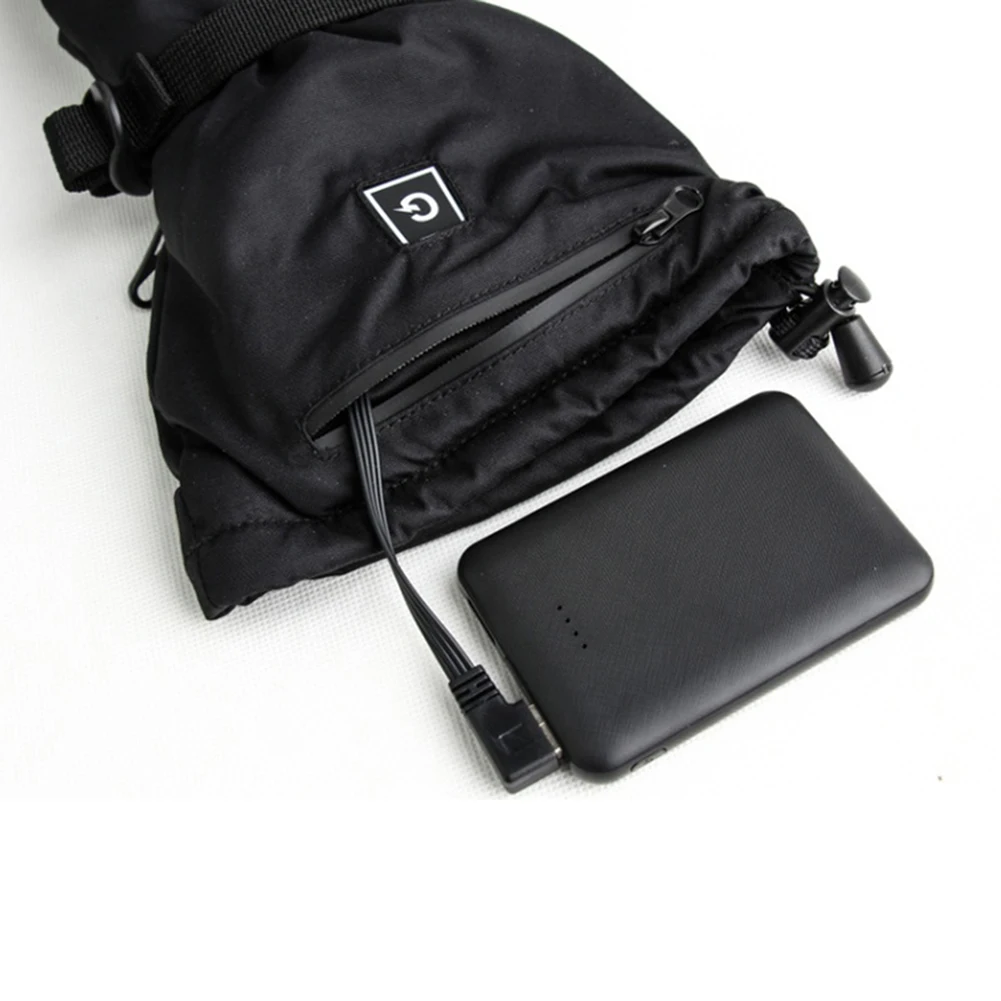 Перчатки с нагревательными элементами питанием от литиевого аккумулятора