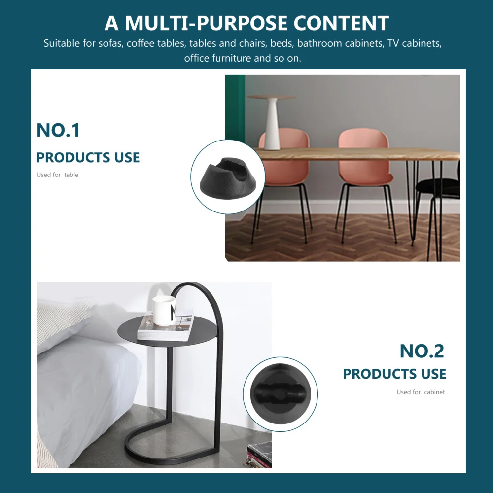 

16Pcs Non-skid Table Feet Covers Chair Feet Protectors Chair Leg Covers for Home