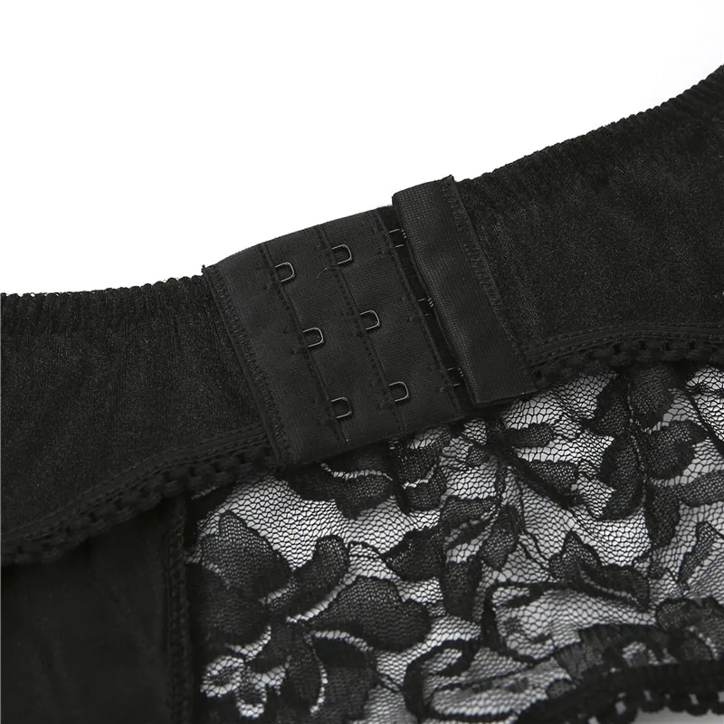 1Pcs Hot Women Sexy Leg Garter Belt With 6 Wide Straps Ladies Mesh Elastic Leg Strap Sexy Lingerie Erotic Thigh-Highs Stockings