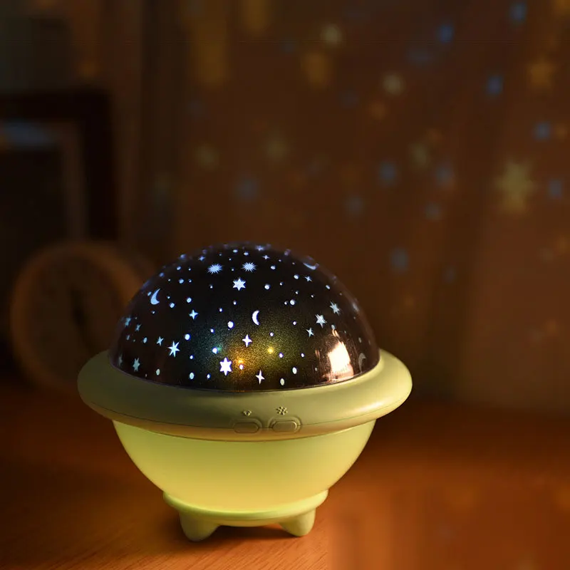 BRELONG UFO звезда проекционный светильник светодиодный креативный Романтический Звездный ночной Светильник детская игрушка подарок на день рождения