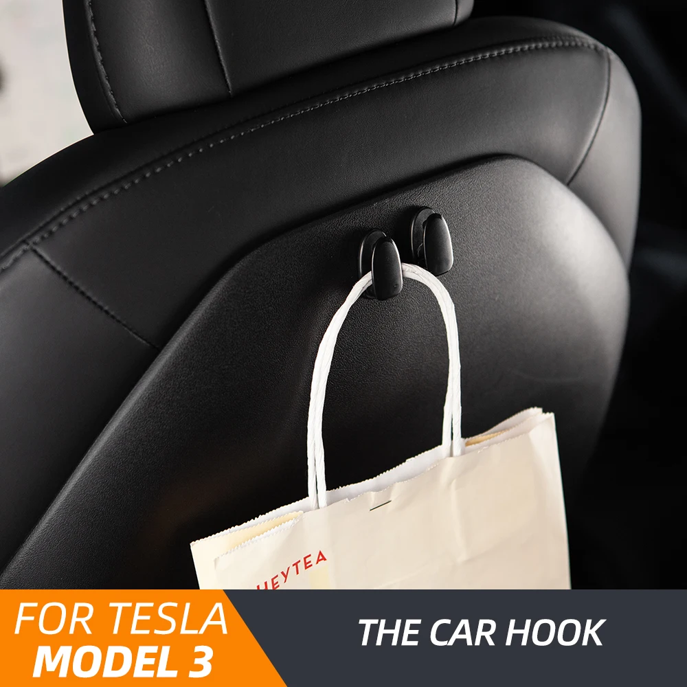 Heenvn новый крючок для подголовника сиденья автомобиля подходит Tesla Model 3 2021 модель Y