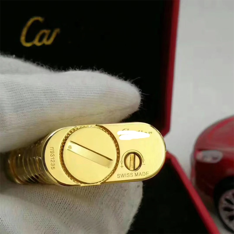 

100% new vintage dupont gas lighter gas cigarette lighter polished jet gasoline flint lighter metal gas lighter