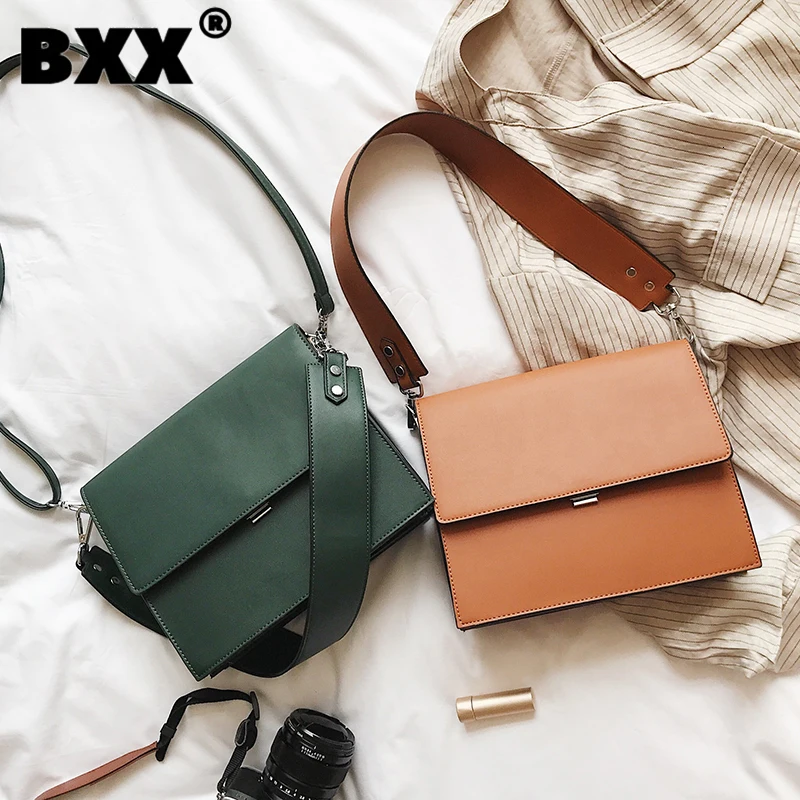 Модная простая женская сумка [BXX] из искусственной кожи брендовый дизайнерский