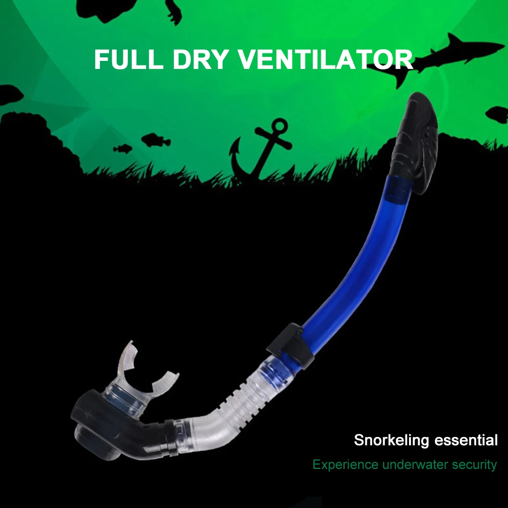 

Diving Snorkel Full Dry Mouthpiece Swimming Snorkel Underwater Diving Breathing Tube Snorkeling Swimming Pool Air Tube