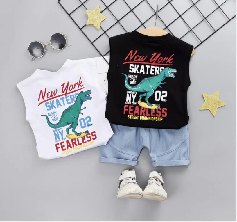 Одежда для мальчиков и девочек летнее Взрывобезопасное новое платье жилет