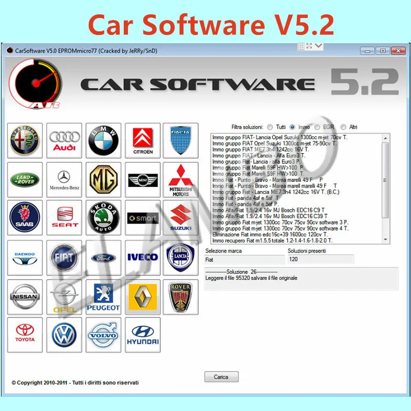 Горячая Лучшая цена Автомобильное программное обеспечение V5.2 EPROMmicro77 активация CarSoftware 5,2(Immo Off, EGR Off и HOT Start Fix Tool