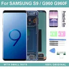 100% Оригинальный AMOLED ЖК-дисплей для SAMSUNG Galaxy S9 G960 G960F SM-G960FDS ЖК-дисплей сенсорный экран дигитайзер в сборе с дефектом