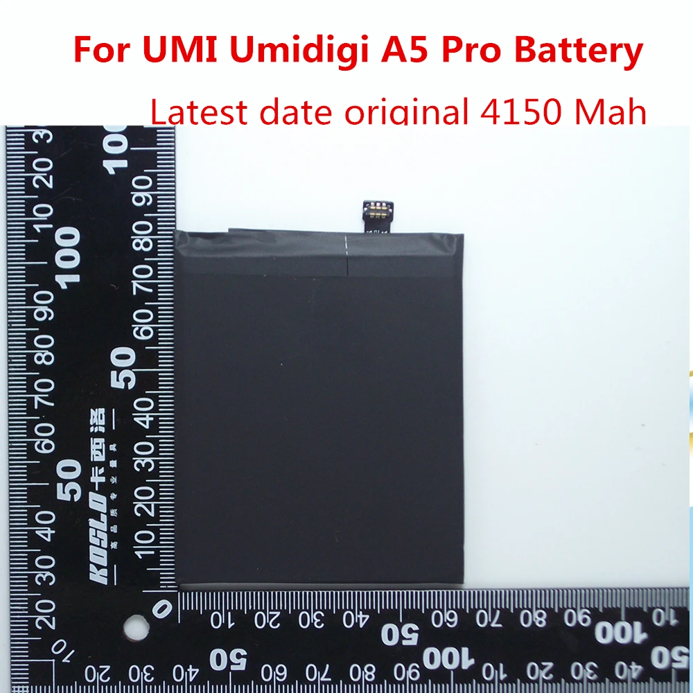 4150mah hight capacity for umi umidigi a5 pro battery cell phone replacement high quality batteries rechargeable tools free global shipping