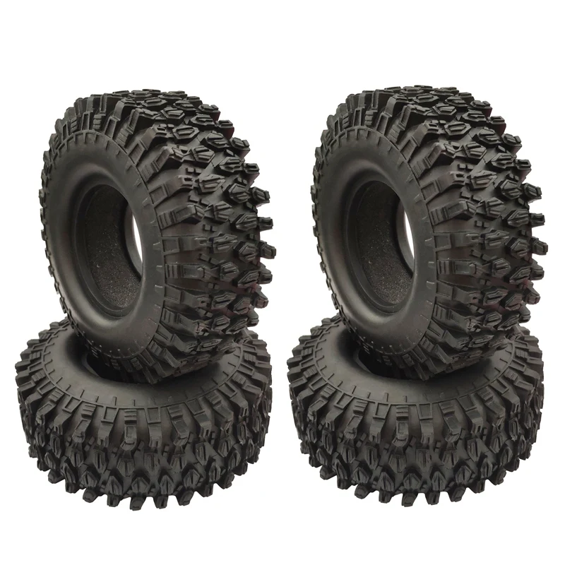 4 шт. 1 9 дюймов резиновые шины колеса 108X40MM для 1/10 RC Гусеничный Traxxas TRX4 осевой SCX10 90046