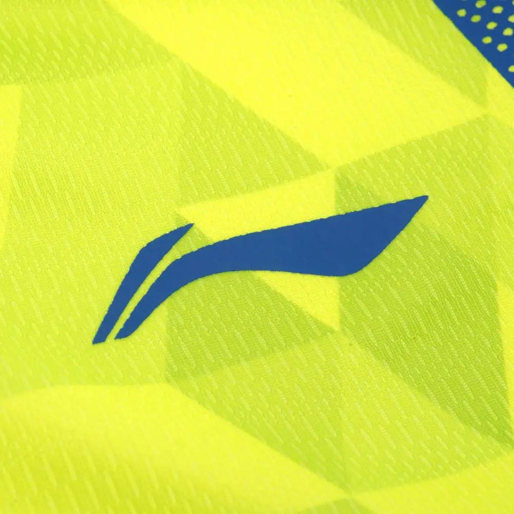 Li-Ning мужские рубашки для бадминтона дышащие футболки спортивные с подкладкой li