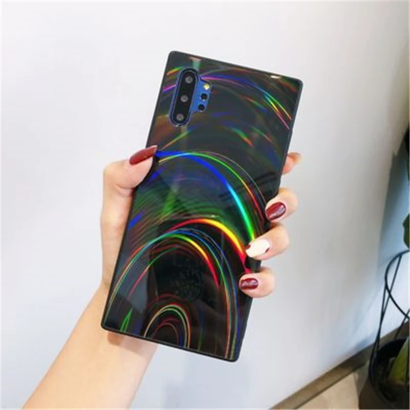 

Rainbow Jelly Laser Phone Case for Iphone 11/12 11/12pro Pro Max 6/7/8 Plus X XR SE XS X MAX Telefoonhoesje Telefonkasten
