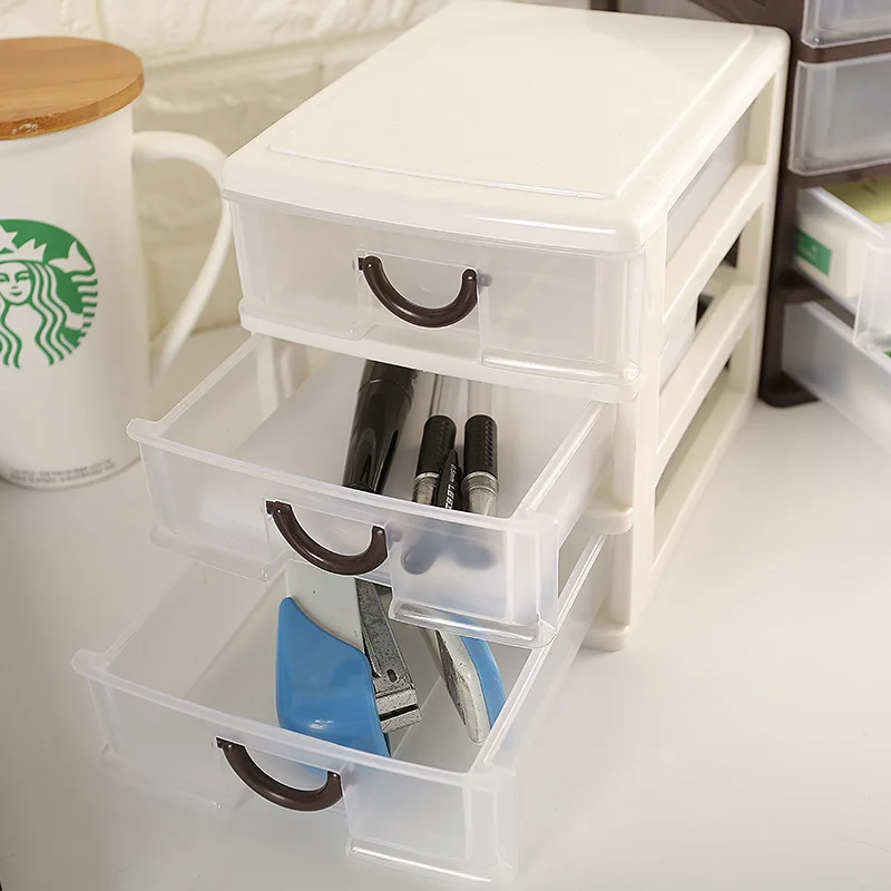 Бытовая коробка для хранения пластиковая Косметическая отдельная шкафа спальни