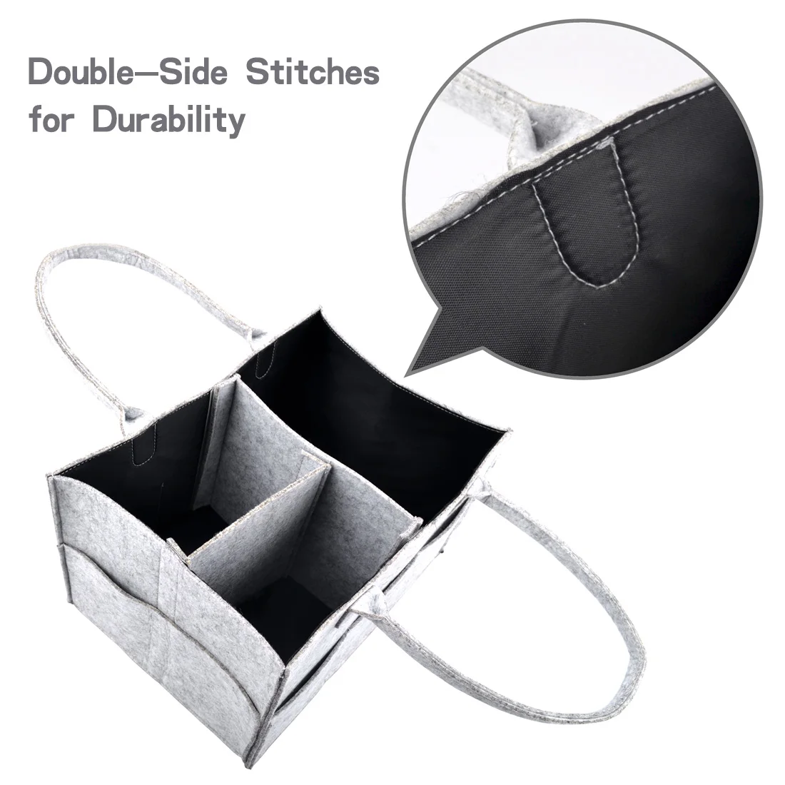 Новый 2019 макияж для женщин Органайзер войлочная Ткань Вставить сумка