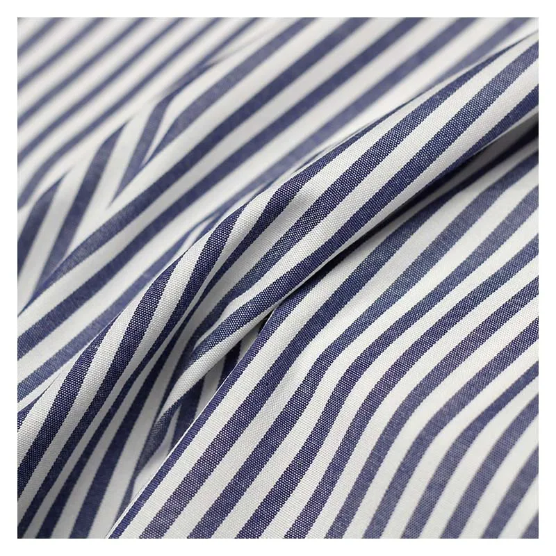 

High-count cotton classic blue and white printed spring and summer shirting dress dress handmade custom fabric