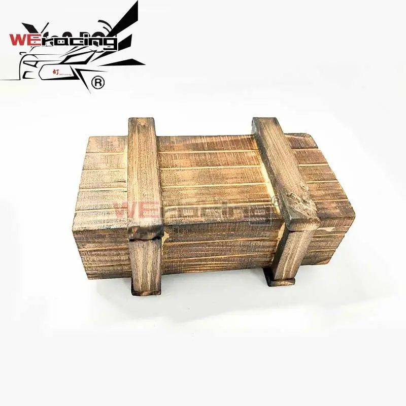 

1PCS RC Car Wooden Box Decor Accessories for 1/10 RC Crawler TRX-4 Axial SCX10 90046 Tamiya CC01 D90