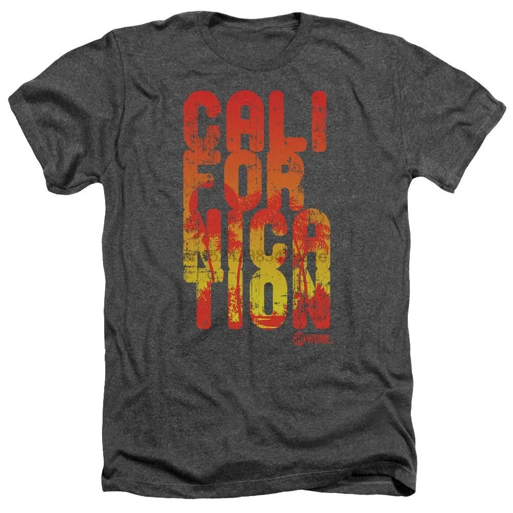 Футболка для взрослых с большим логотипом Californication tv Show CALI все размеры |
