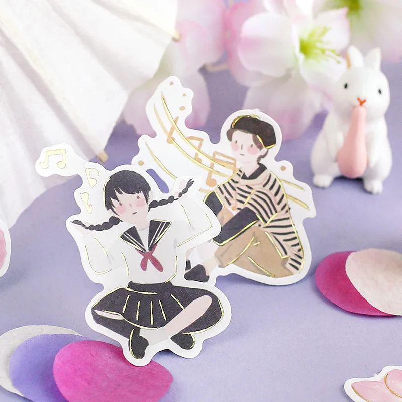 Mohamm Pack стикер s вишневые цветы креативный для канцелярских товаров наклейка