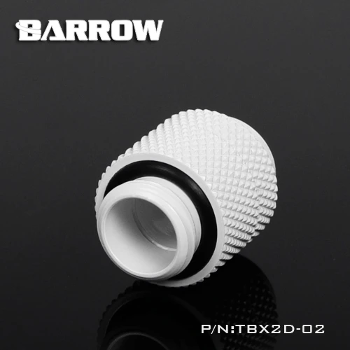 Barrow G1 / 4 ''поворотный двойной адаптер для резьбы водяного