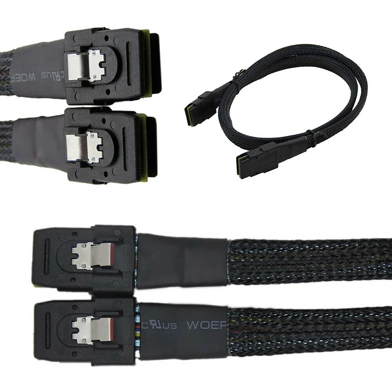 

Mini SAS-SFF 8639 36 Pin to Mini SAS-SFF 8643+15Pin Server Cable VH99