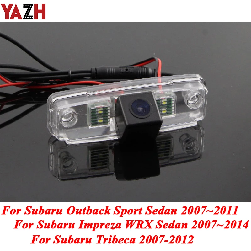 YAZH для Subaru Outback Sport Impreza WRX / STi Sedan Tribeca CCD Автомобильная камера заднего вида с ночным