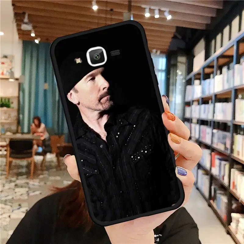

U2 Bono The Edge Phone Case For Samsung Galaxy J2 J4 J5 J6 J7 J8 2016 2017 2018 Prime Pro plus Neo duo