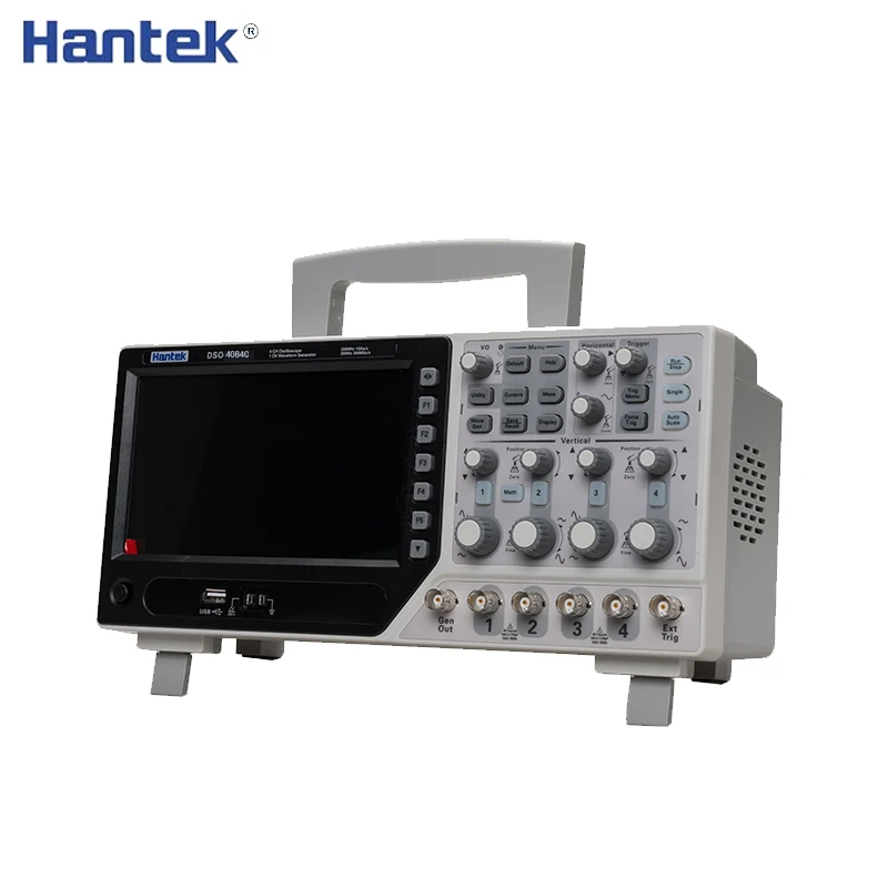 Цифровой осциллограф Hantek DSO4084C 4-канальный USB-осциллограф 64K с длиной записи и