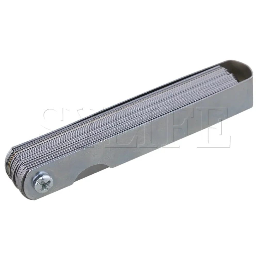 Guitar Luthier Feeler Gauge 32 Blade Metric & Imperial Measurement Tool | Спорт и развлечения