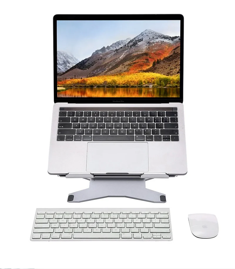 

Ockered Universal Laptop Stand Foldable Support Base Notebook Stand with USB 3.0 For Macbook Pro Lapdesk Computer Laptop Holder