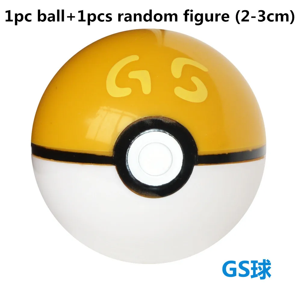 A with 2-3cm figure Модная игрушка 7 см, мяч эльфа, 2,5-3 см, фигурки Покемон, подводные игрушки, может мечтать, мебель для спальни, подарок для детей - Цвет: A with 2-3cm figure
